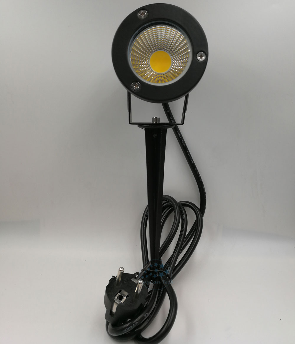 led garden light led lawn lamp spike lanscape light with US EU Plug (6)