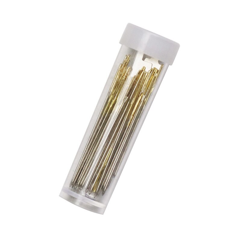 30pcs 3.4cm 3.7cm 4.1cm Hand Sewing Needles Gold Eye Embroidery Cross Stitch Needles With Threaders Home DIY Sewing Accessories (1)
