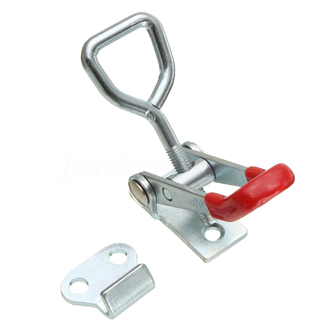 DWZ 4Pcs Adjustable Cabinet Boxes Lever Handle Clamp Hasp Toggle Latch Catches Lock