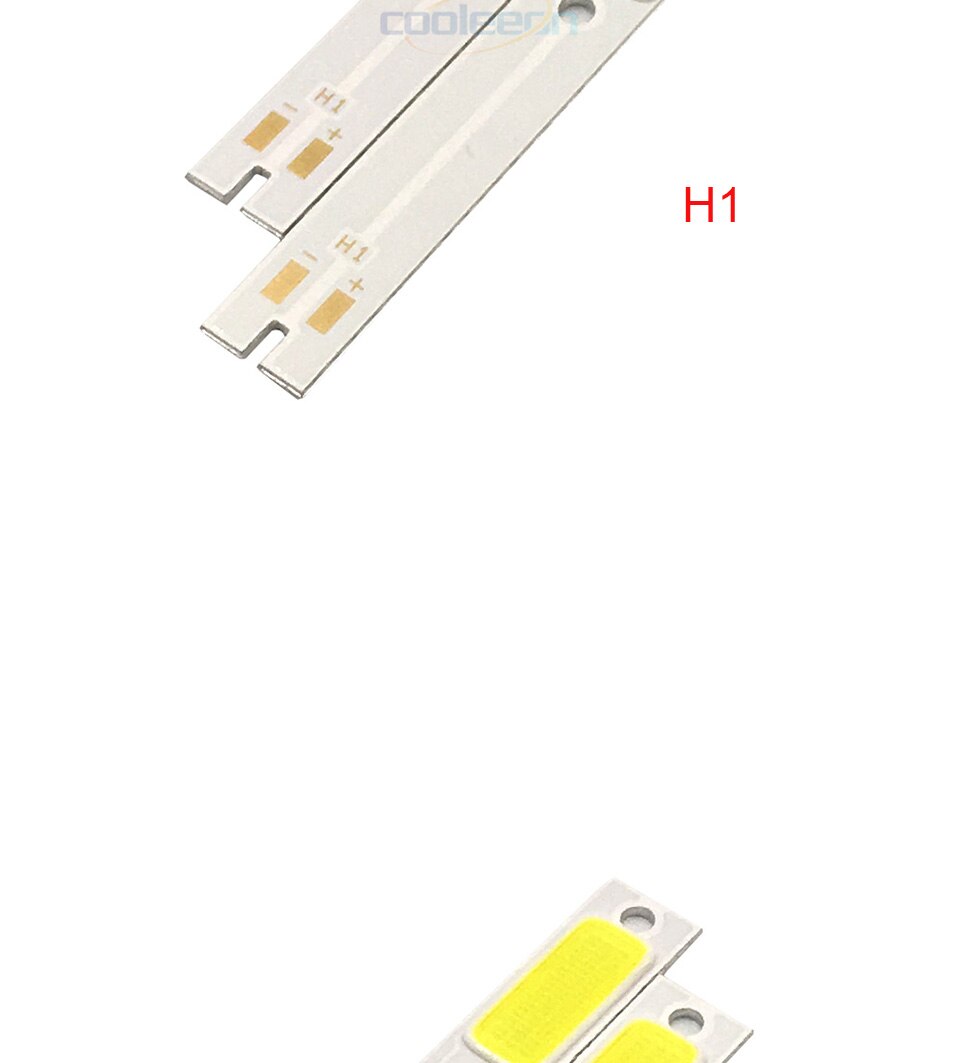 4pcs COB LED Chip for C6 Car Headlight Bulbs H1 H3 H4 H7 COB Chip Light Source Cold White Color C6 LED Lamp Auto Headlamp Chips (9)
