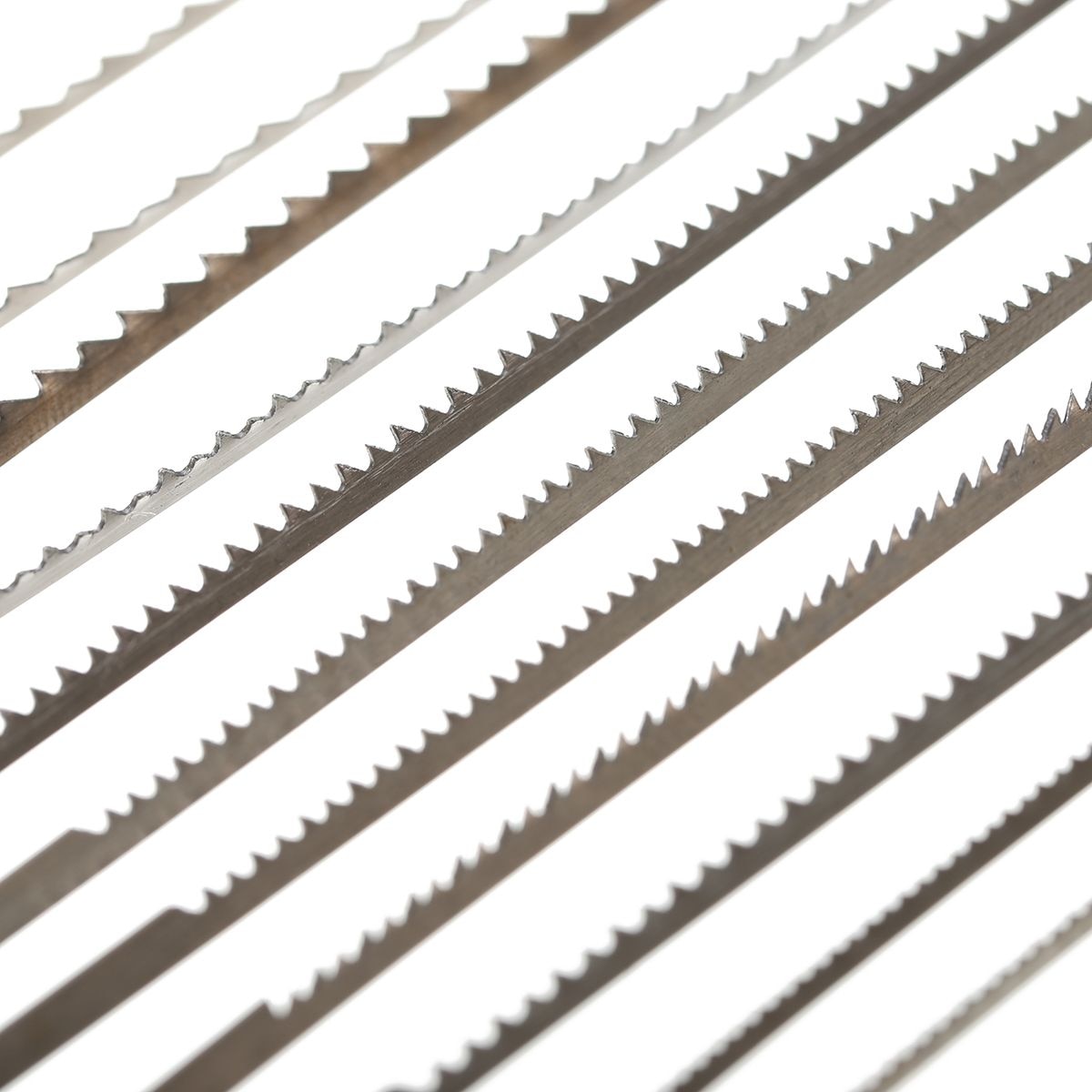 DWZ 12x Pinned Scroll Saw Blades Woodworking Power Tools Accessories 127mm Black
