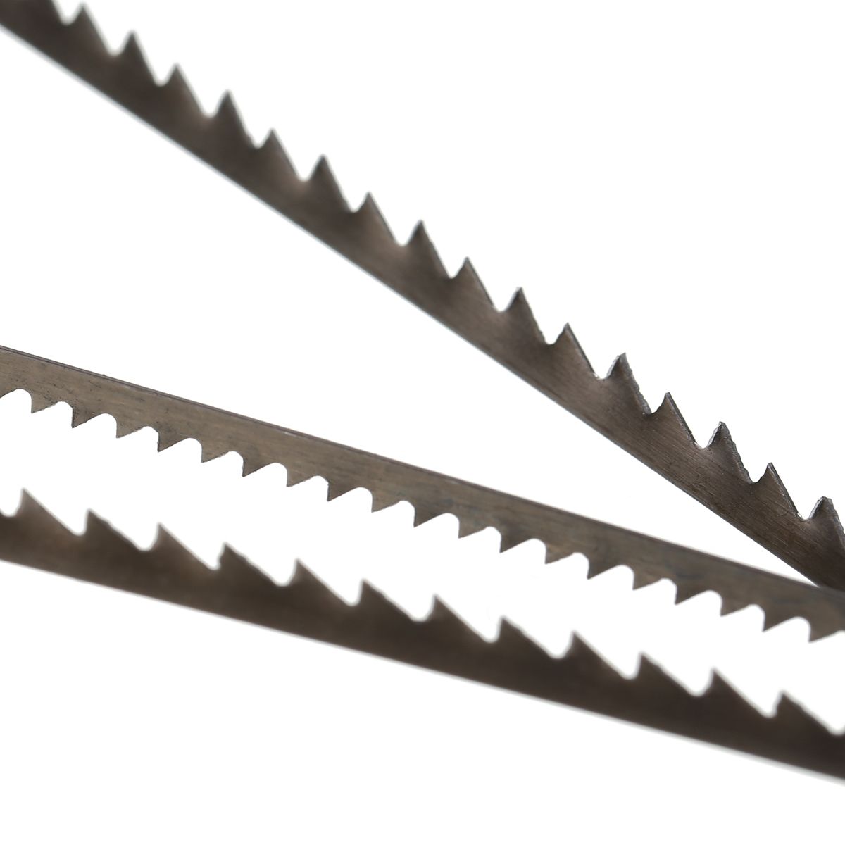 DWZ 12x Pinned Scroll Saw Blades Woodworking Power Tools Accessories 127mm Black