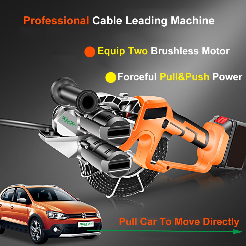 2 Brushless Motor Wire Cable Leading Machine For Cable Install Project-01 (8)