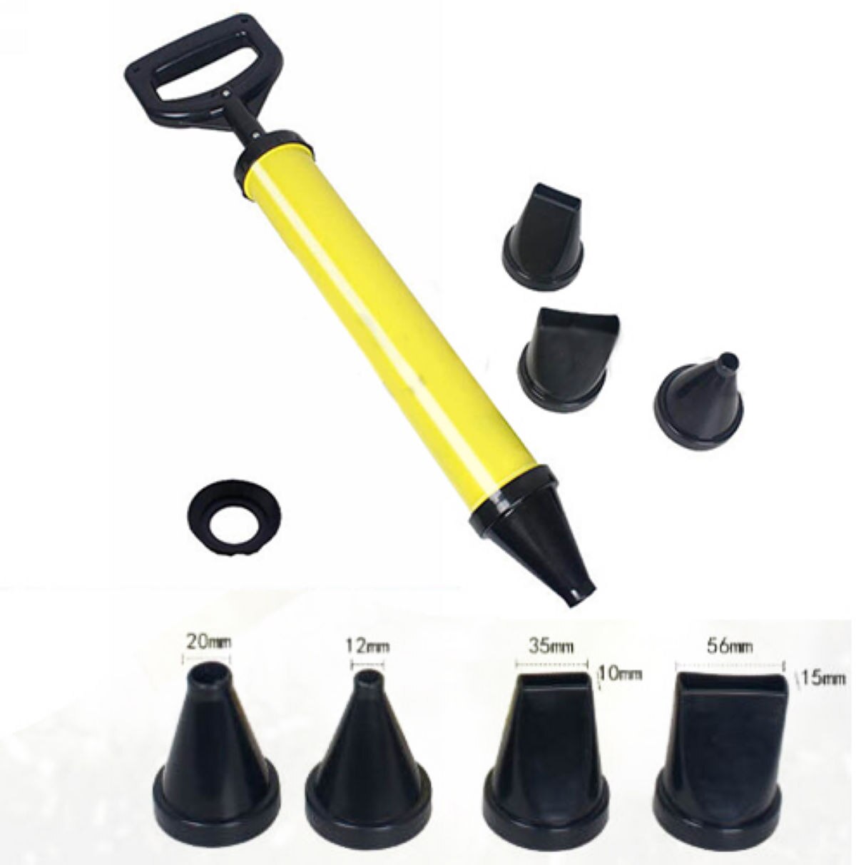 Pointing Brick Grouting Mortar Sprayer Applicator Tool for  Cement lime 4 Nozzle