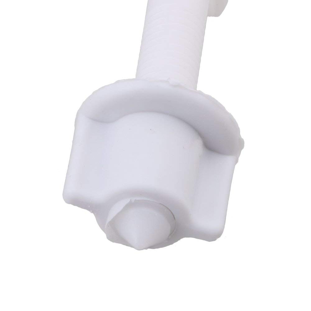 10Pcs-White-Plastic-Rectangular-Toilet-Seat-Cover-Hinge-Blind-Hole-Nut-Screws (2)