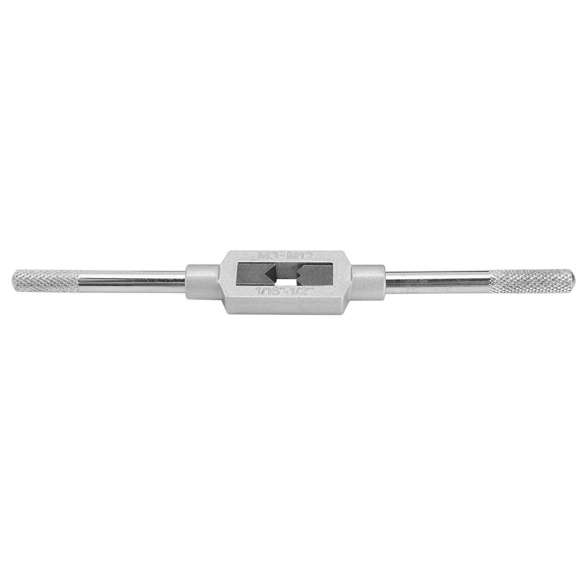 1pc M3-M12 1/16" to 1/2" Adjustable Engineers Tap Hinge Straight Tap Wrench Holder Threading Tool