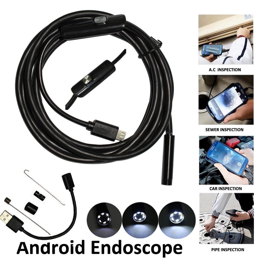 Android-Phone-Inspection-Camera-7MM-1M-2M-5M-lens-Endoscope-inspection-Pipe-IP68-Waterproof-480P-HD