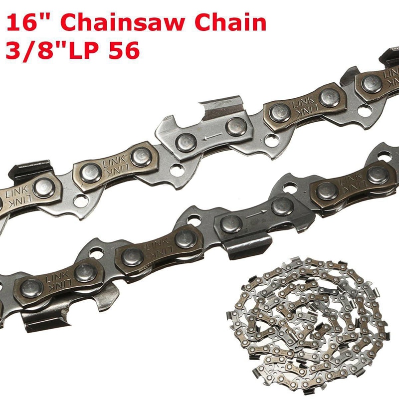 16inch Chainsaw Saw Chain Blade For 3/8"LP .050 56DL Poulan Wildthing Woodshark