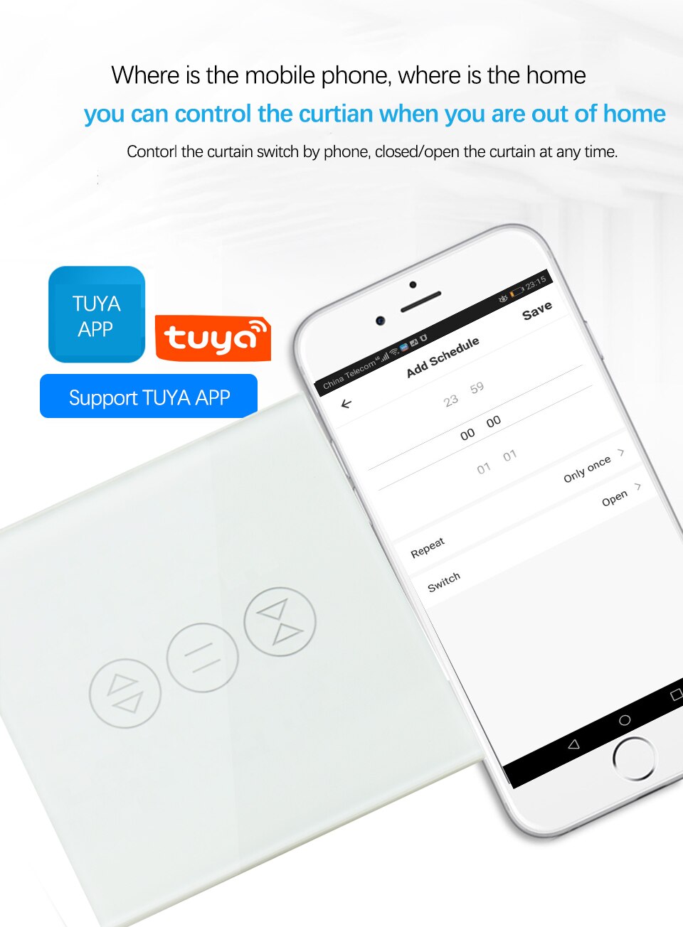 Support tuya app