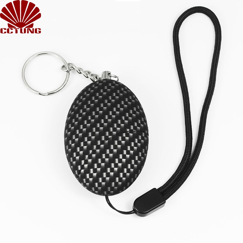 130db Mini SOS Panic Sound Personal Alarm Siren Safe Emergency Personal Alarm Safety Keychain Battery Built-in To Help Scare Off_1
