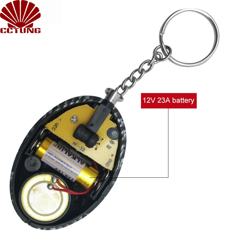 130db Mini SOS Panic Sound Personal Alarm Siren Safe Emergency Personal Alarm Safety Keychain Battery Built-in To Help Scare Off_3
