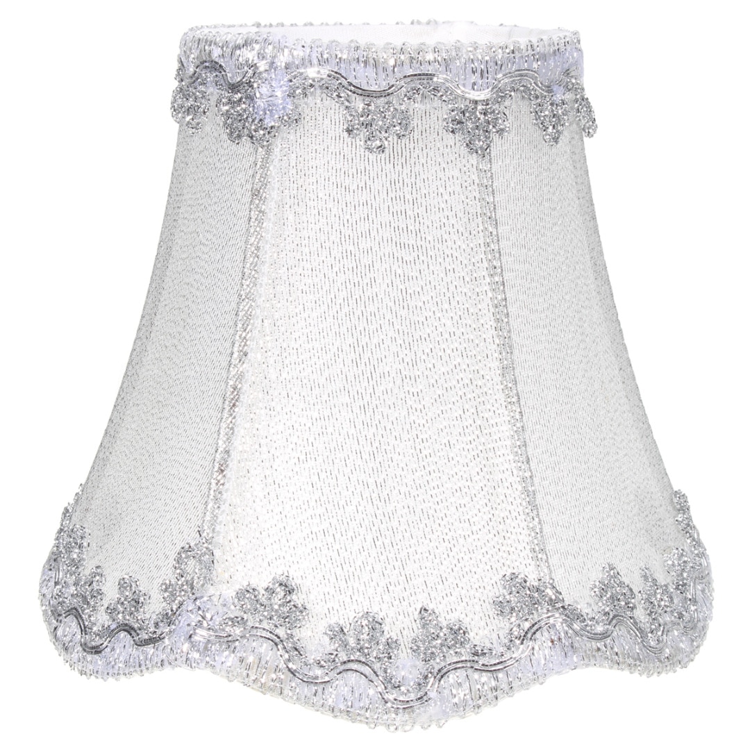 2019 Newest Vintage Small Lace Lampshades Textured Fabric Chandelier Light Ceiling Cover