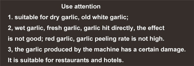 garlic peeler attention