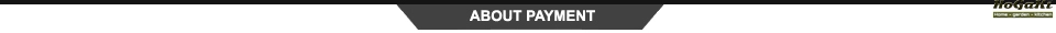 about payment