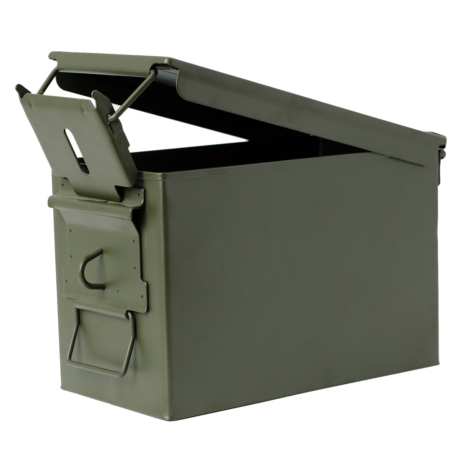 50 Cal Metal Ammo Can Steel Ammo-Box Military & Army for Long-Term  Waterproof Ammunition & Valuables Storage