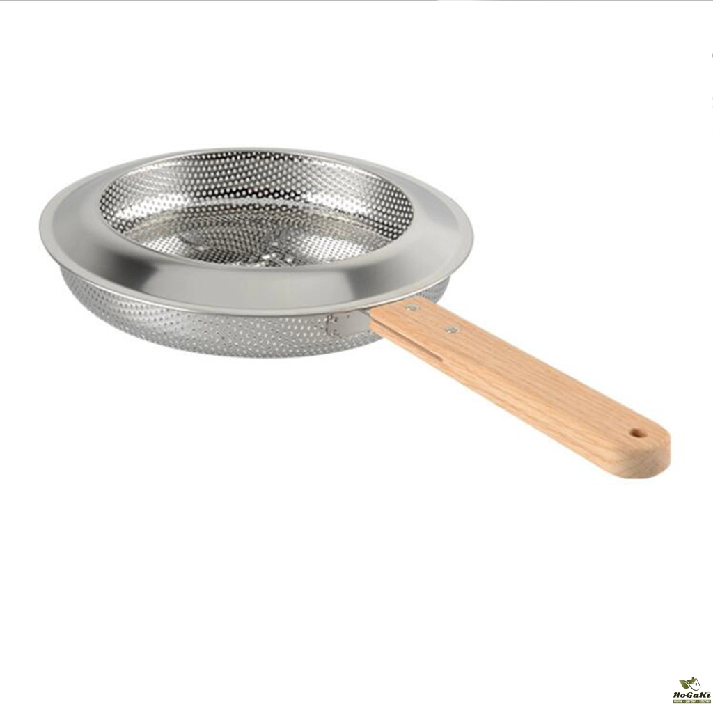 Home Hand Roaster Coffee Bean Stainless Steel With Wooden Handle