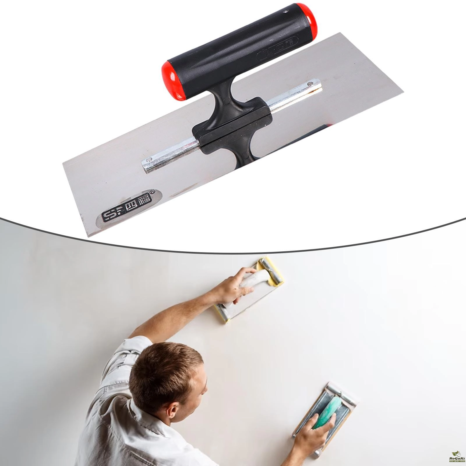 Plastering Trowel Cement Trowel Drywall Trowel for Plastering Scraping Drywall Plastering Construction Flooring Finishing