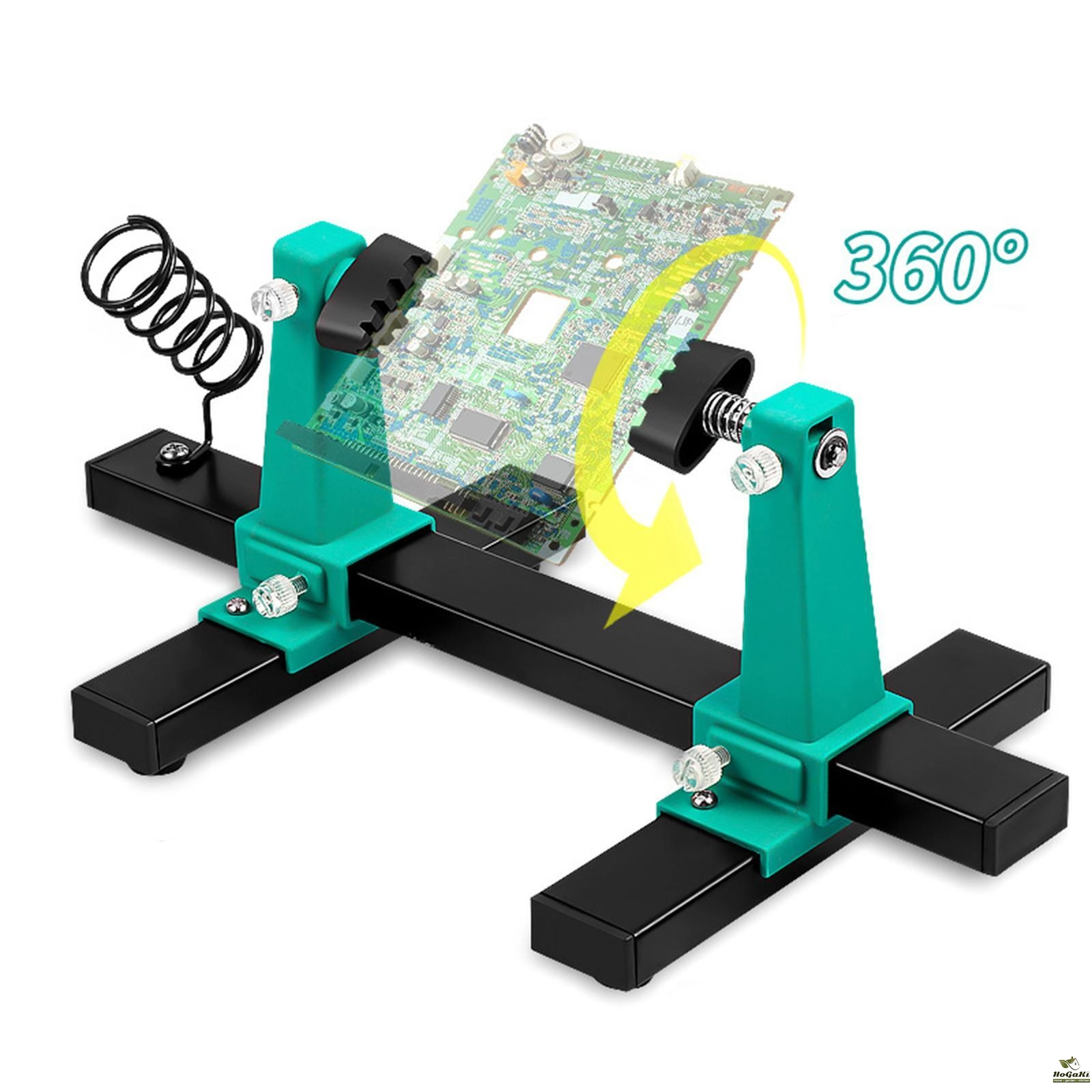 Circuit Board Holder Stable Adjustable PCB Welding Bracket Auxiliary Clamp Repair Tool Clamping Kit Heavy Duty Base Plate