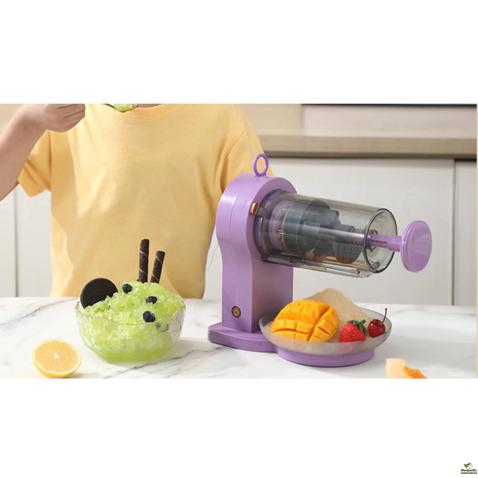 Electric Ice Crusher Shaver Electric Ice Crusher for Home Use Iced Tea Party Business Cocktails Household Drinks Desserts Tool