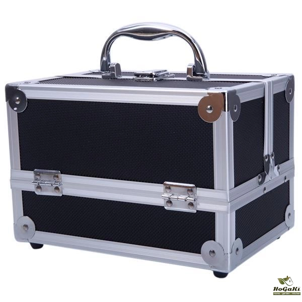 铝合金带镜子手提化妆箱SM-2176黑色-14