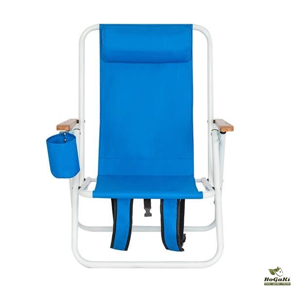 单人沙滩椅 蓝色-18