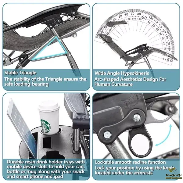 1把装 22管带头蓬 拉环锁 灰色 拉夫曼椅 S001-13