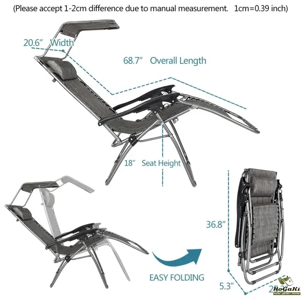 1把装 22管带头蓬 拉环锁 灰色 拉夫曼椅 S001-16