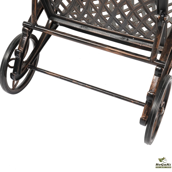 193*64.5*93cm 靠背可调节 古铜色 庭院铸铝躺床 N001-50