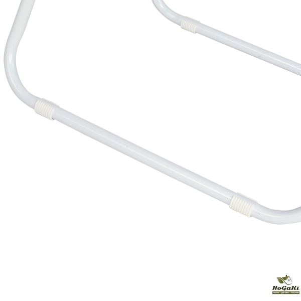  蓝色牛津布 沙滩椅 白色铁框架 52*54.5*75.5cm 100kg N001-28