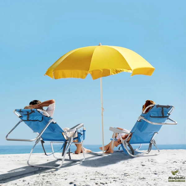  25* 25*32in 蓝色 沙滩椅 牛津布 银白色铝管 100.00kg 矮款 N001-33