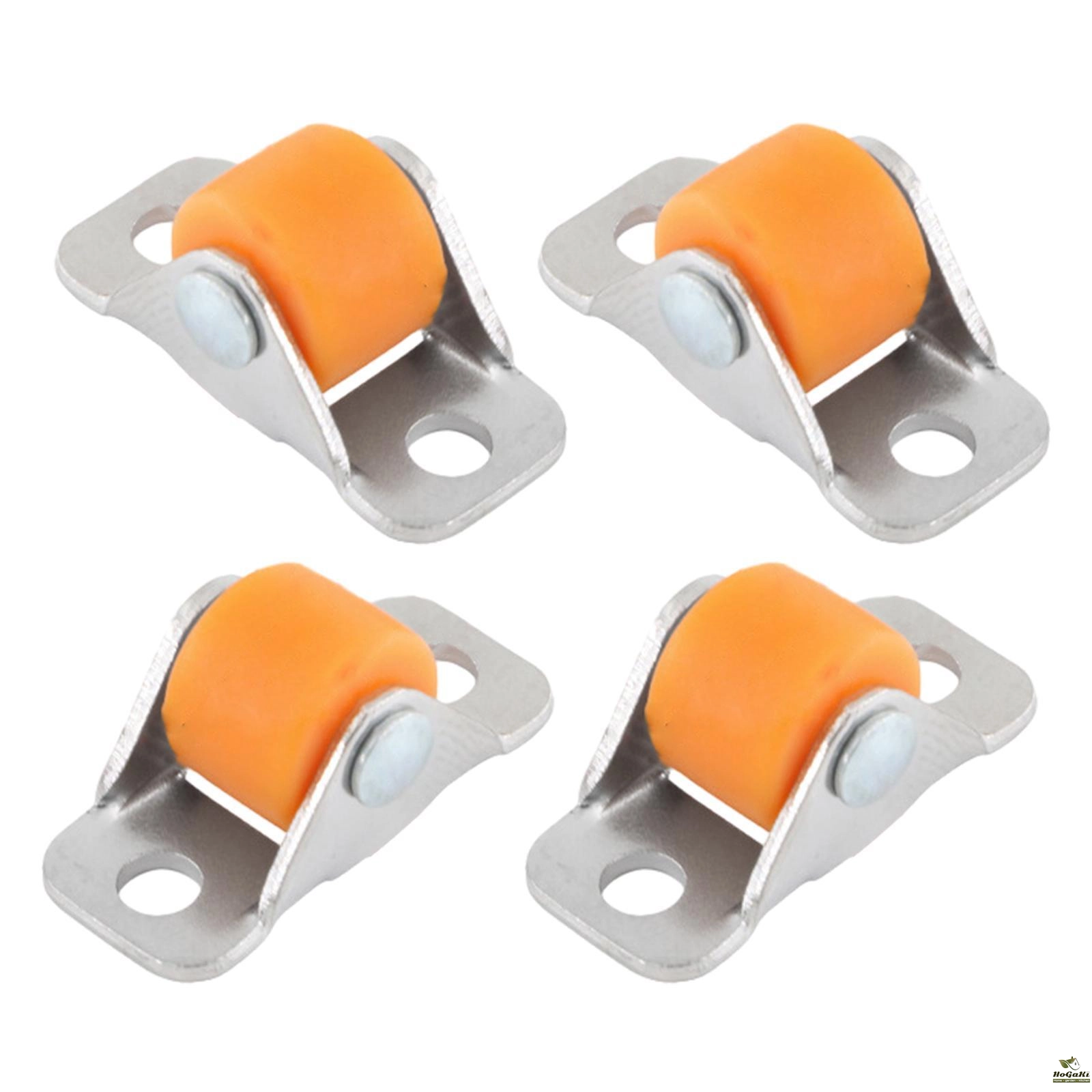 4 Pieces Silent Multipurpose Furniture Linear Wheel Small Wheel Castors for Workbench Shopping Carts Shelves Table Chair