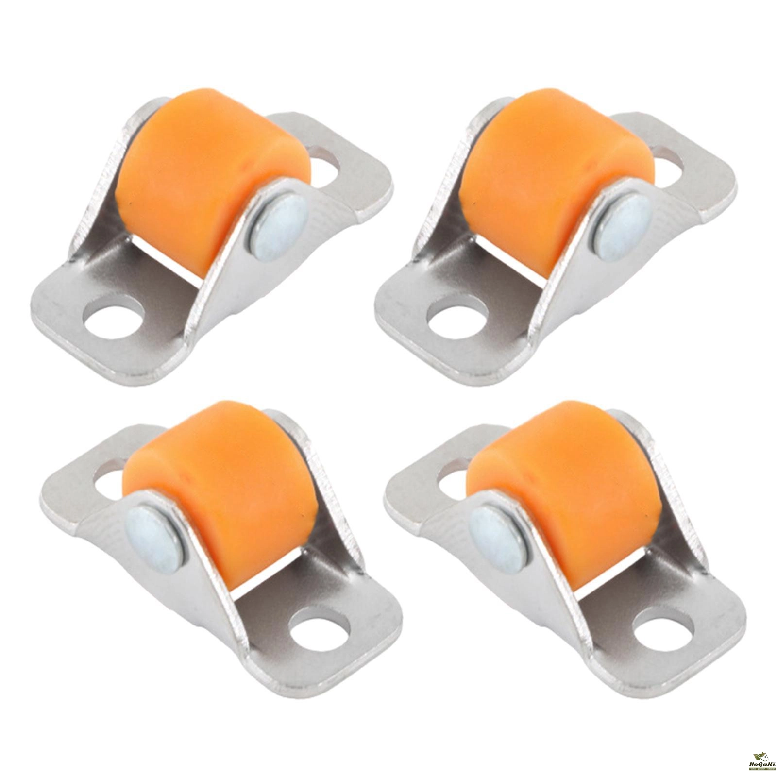 4 Pieces Silent Multipurpose Furniture Linear Wheel Small Wheel Castors for Workbench Shopping Carts Shelves Table Chair