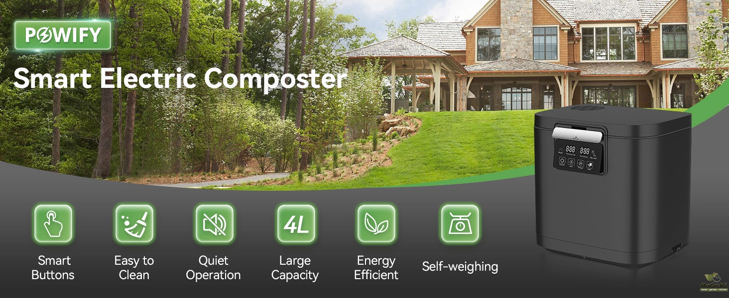 POWIFY Composter Bin for Kitchen