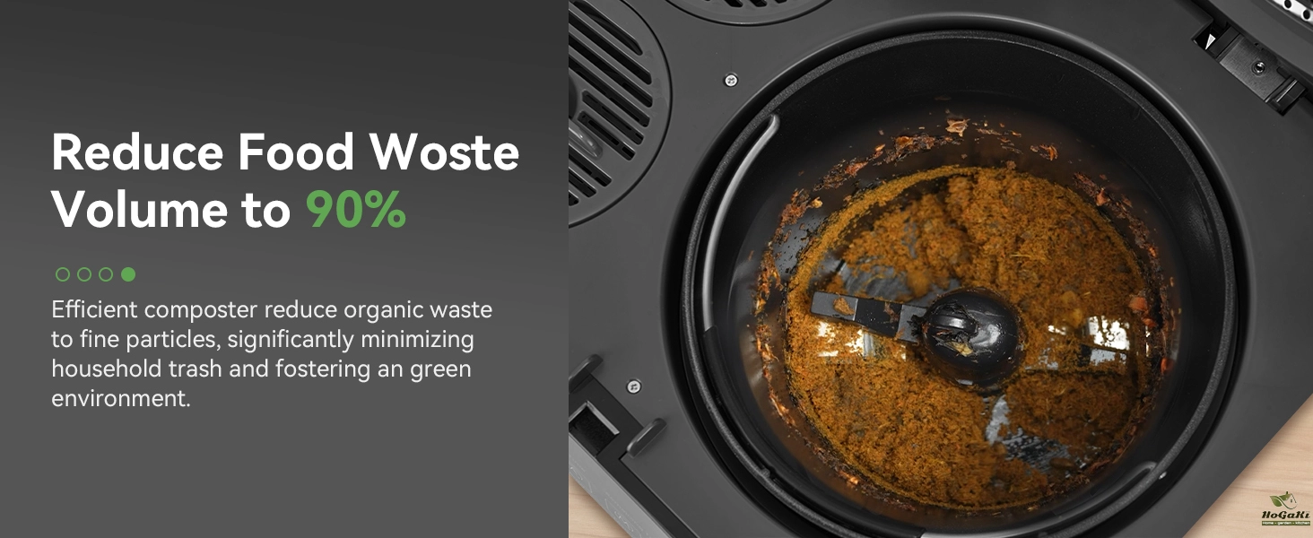 POWIFY Food Composter Bin for Kitchen