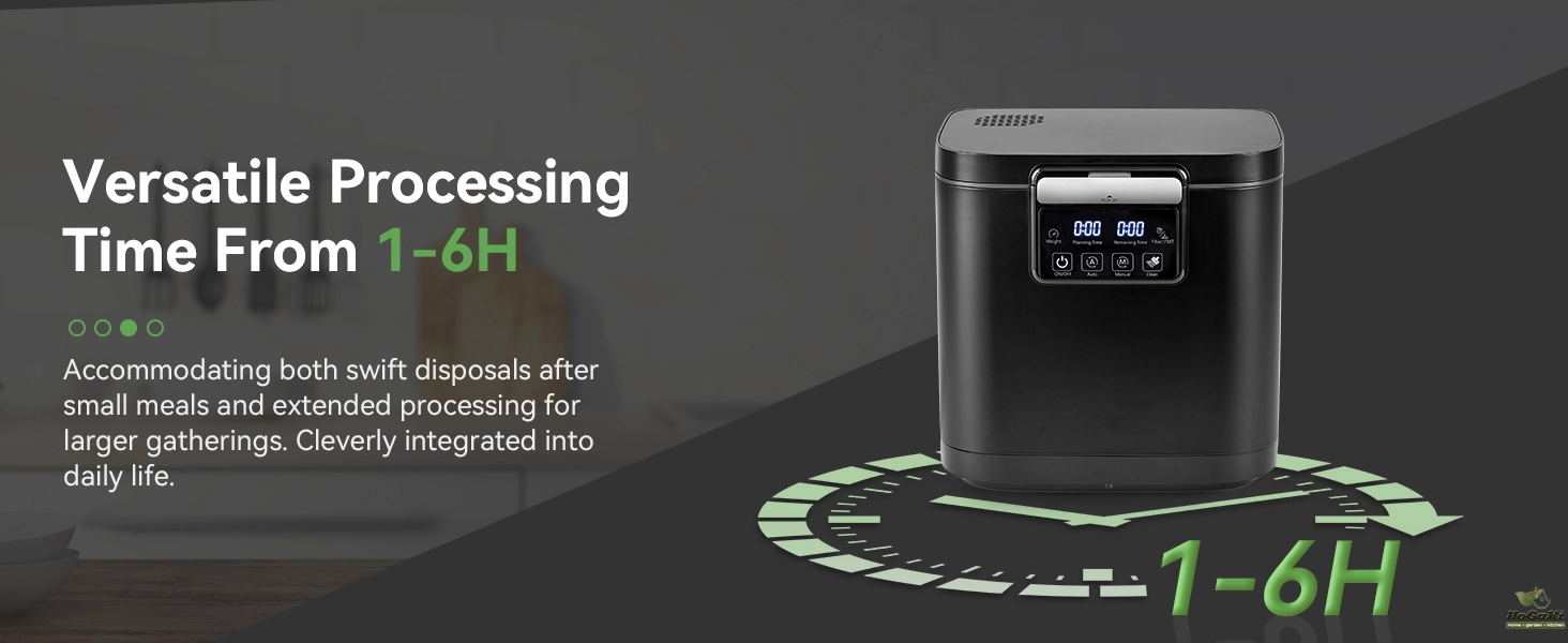 POWIFY Food Composter Bin for Kitchen