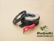 Single plate electrified electromagnetic clutch Geared motor electromagnetic clutch 160NM with bearing and aluminum seat clutch