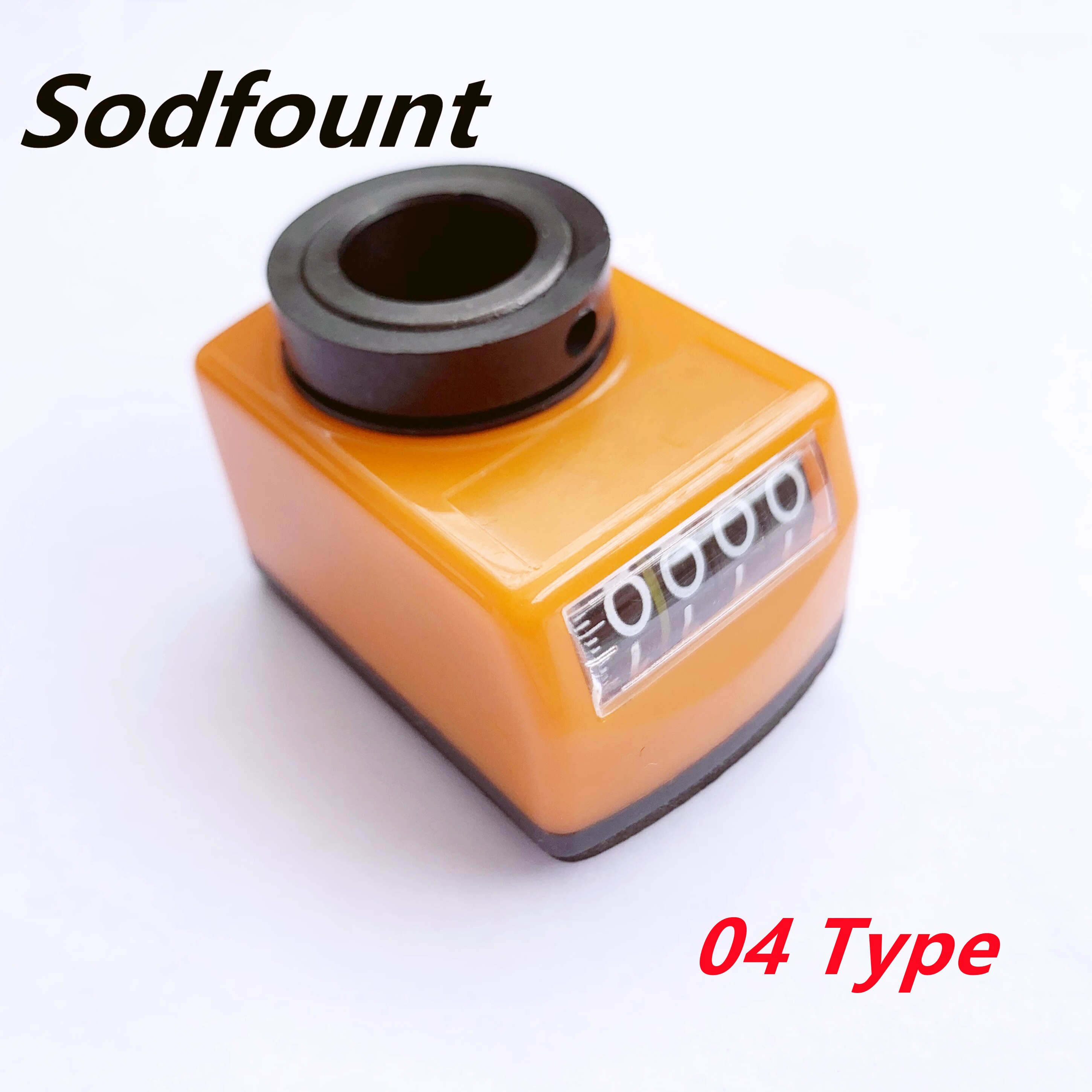 Vertical Clockwise 0-9999 Range 04 type  Digital Position Indicator for Lathe bore 14mm Position indicator Counter