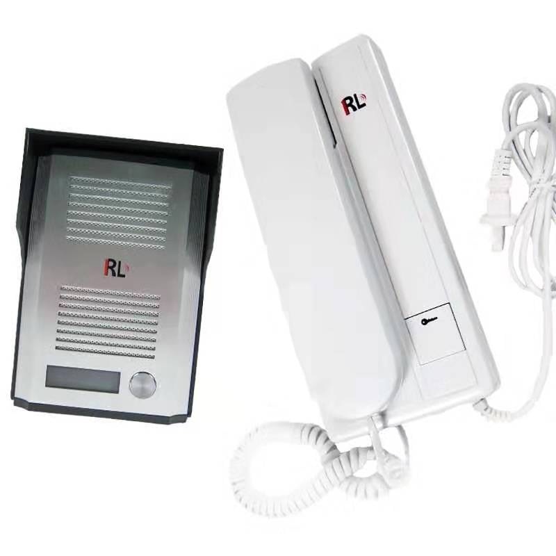 RL-3206B Apartment Home Security Doorphone Audio Doorbell ,2- wire intercom system unlock function