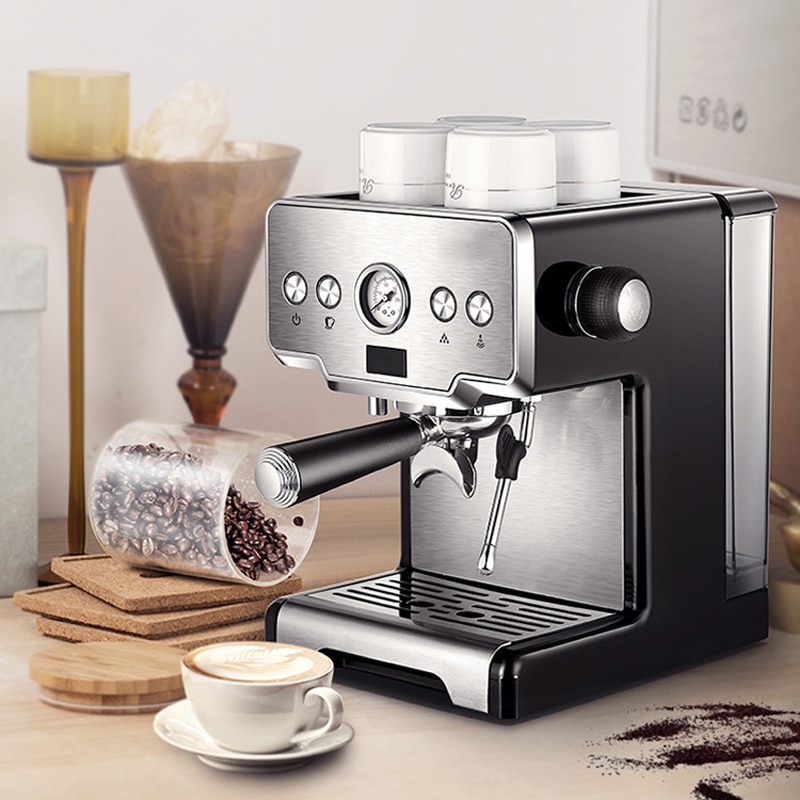 Itop Crm3605 Coffee Machine Espresso Coffee Maker Semi Automatic Pump Cappuccino Milk Bubble 8672