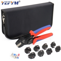 SN-48BS/2549 Crimping Tools For XH2.54 Tab2.8 4.8 6.3 /Tubular/Insulated Terminals With 8 Jaw Kit Electrical YEFYM Pliers