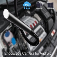 Mini Camera 5.5mm 7mm Lens Endoscope Camera Snake Semi Rigid Cable Waterproof USB Camera For Android Phone PC Borescope