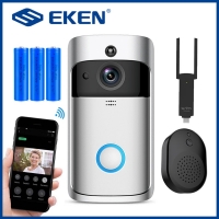 Wifi doorbell Camera Smart WI-FI Video Intercom Door Bell Video Call For Apartments IR Alarm Wireless Security Camera EKEN V5