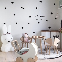 Baby Nursery Bedroom Stars Wall Sticker For Kids Room Home Decoration Children Wall Decals Art Kids Wall Stickers Wallpaper