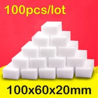 100 PCS/Lot Melamine Sponge Magic Sponge Eraser Kitchen Sponge Cleaner Cleaning Tools for Kitchen Bathroom Car Home 100*60*20mm