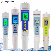 Professional 4 IN 1 TDS PH EC Temp Meter PH Tester Water Quality Testing Temperature Monitor Pen Acid Base Measurement Tools
