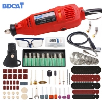 180W Engraver Mini Electric Drill Power Tools Rotary Tool Polishing Machine with Dremel Grinding Accessories Set Engraving Pen