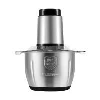 2 Speeds 500W Stainless steel 2L/3L Capacity Electric Chopper Meat Grinder Mincer Food Processor Slicer