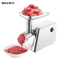 Meat Grinder, Sausage Stuffer, Electric Meat Mincer Sausage Stuffer Maker Heavy Duty Mincer for Home Kitchen & Commercial Using