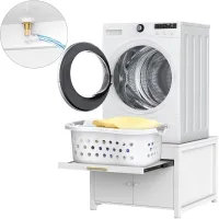 GDLF Laundry Pedestal Heavy Duty Metal Washer and Dryer Stand 29