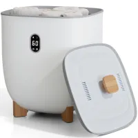 ICYGLEE Towel Dehumidifier Large Towel Warmer for Bathroom Auto Shut Off Fits Up to Two 40